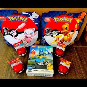 Pokémon Mega Lego Construct Bundle